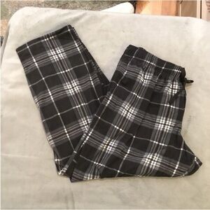 Sonoma Goods For Life Mens 1XB soft micro fleece black gray white